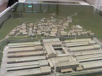 durham trip 094  Model of Vindolanda - Hadrians Wall. : durham trip